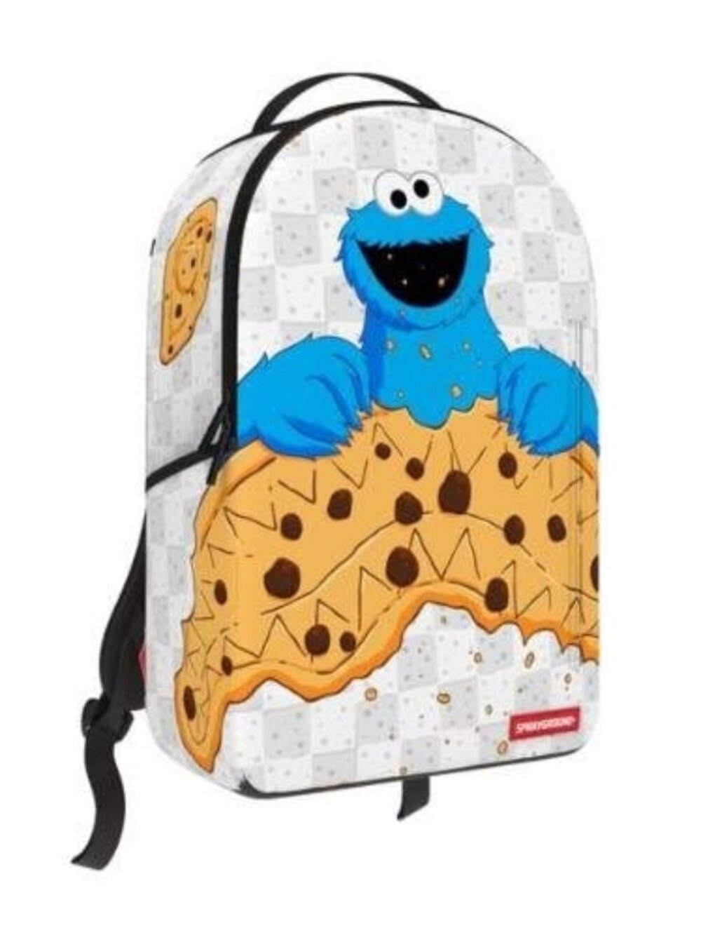 Sprayground Sesame Street Cookie Monster Shark Backpack